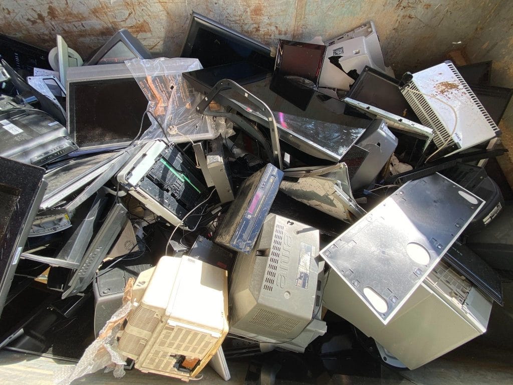 Residuos electrónicos para reciclar